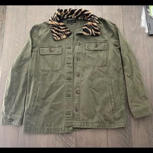 Dear John olive green jacket from Anthropology